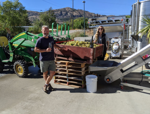 Harvest2020 viognier team