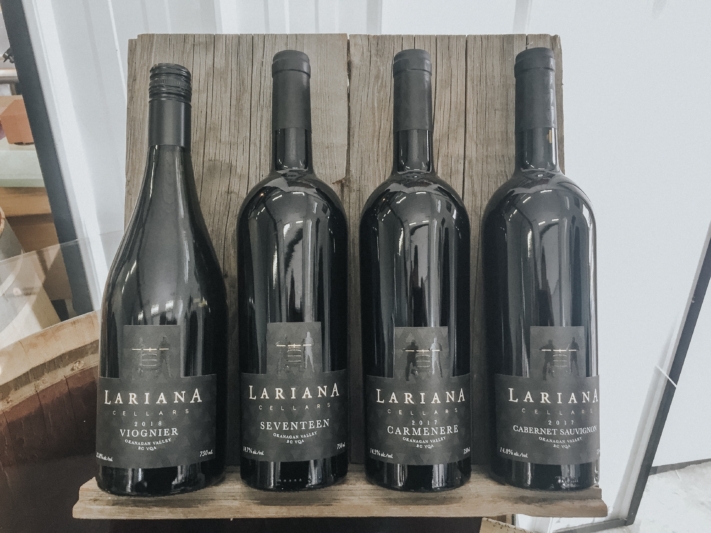 Lariana cellars 17bottles on barrel